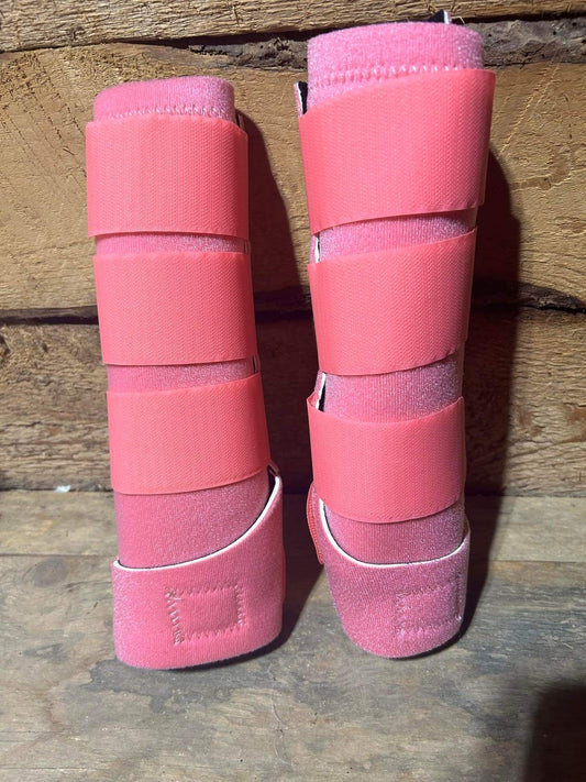 Showman pink sport boots