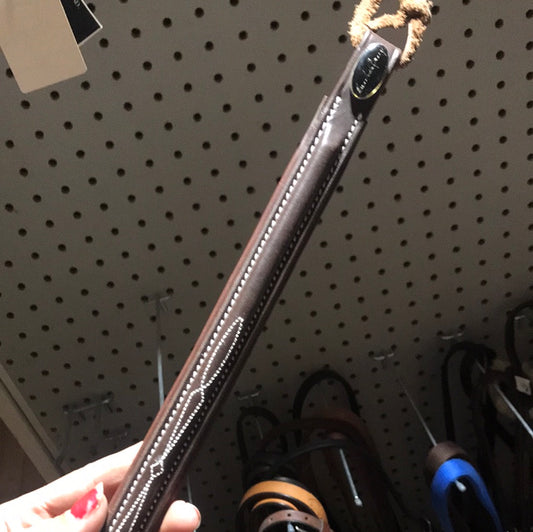 Fancy stitched browband