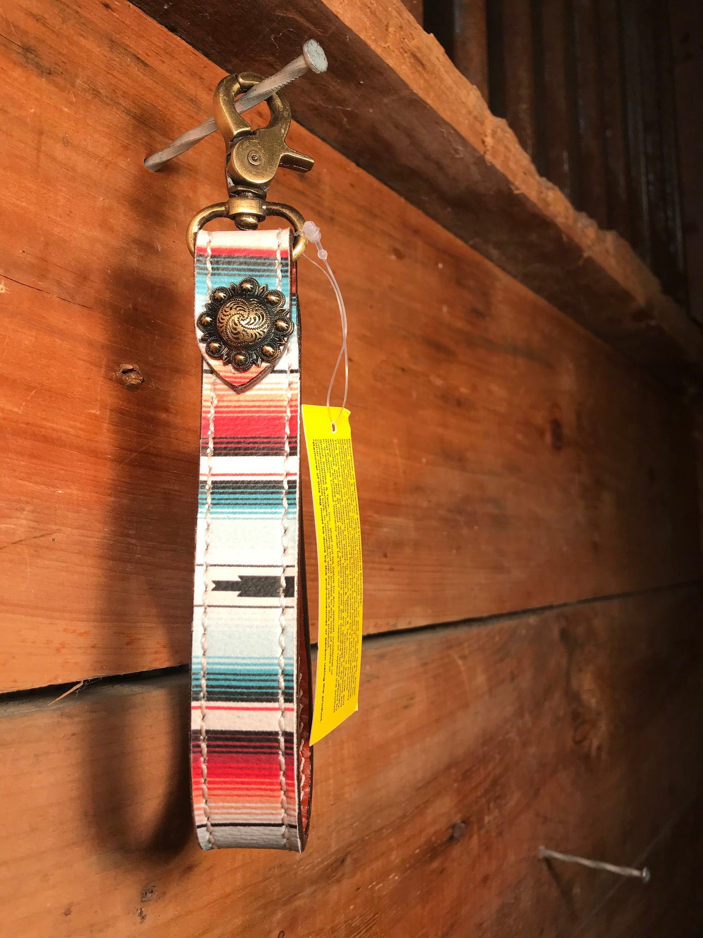 Southwest lanyard/ key chain wristlet