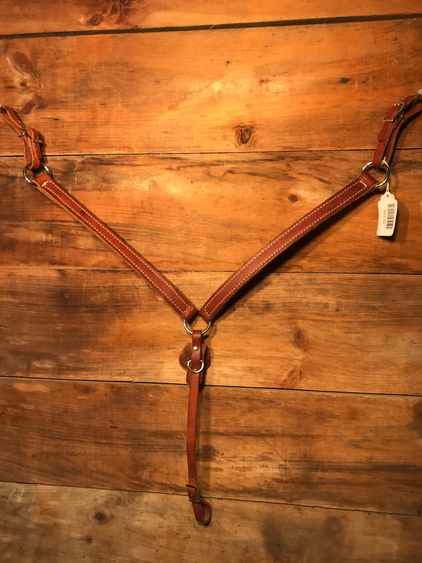 Pony western breastplates with short chest strap
