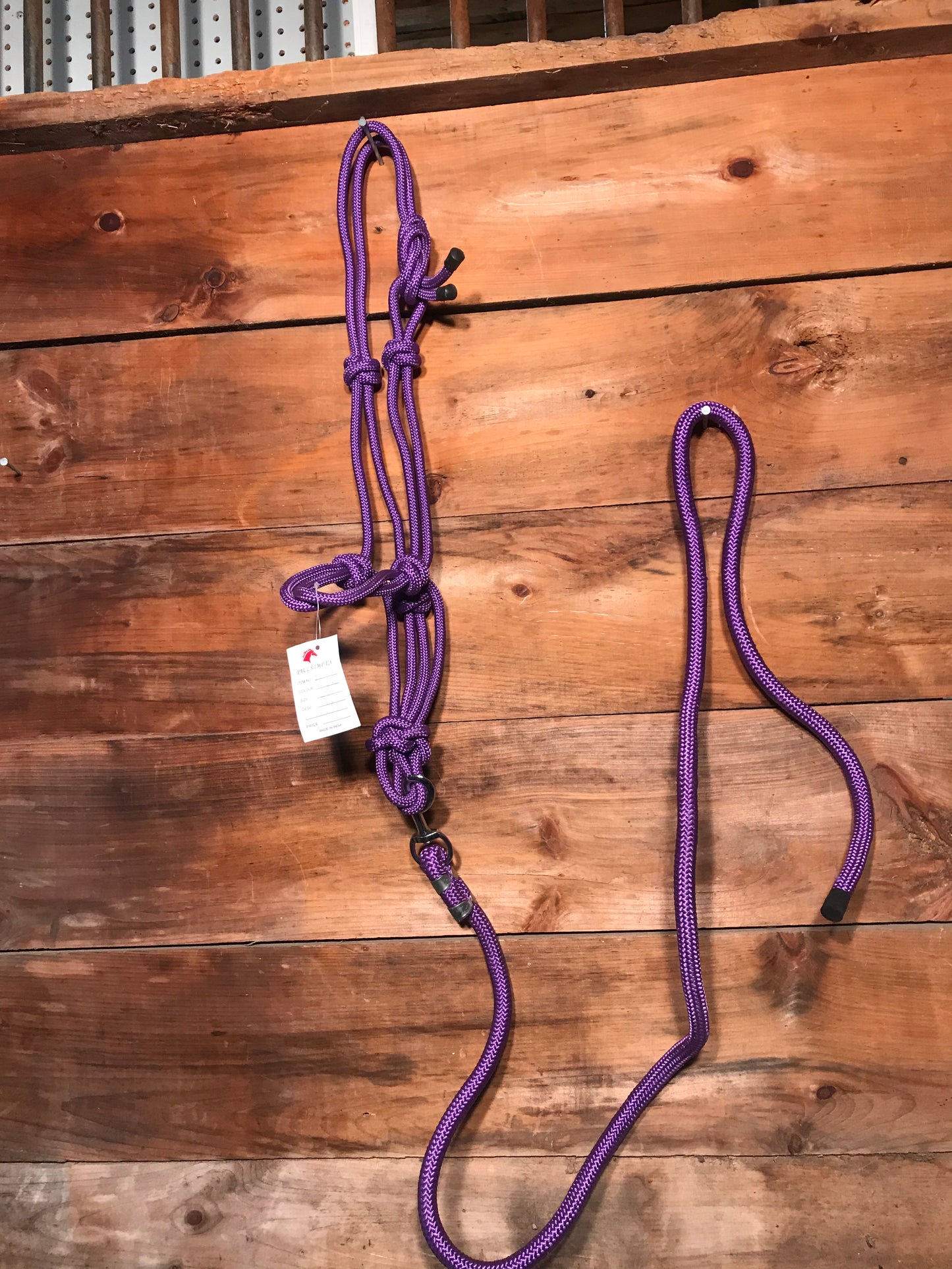 Thick Rope Halters with lead