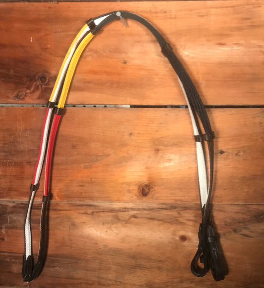 Coloured Pony size training reins