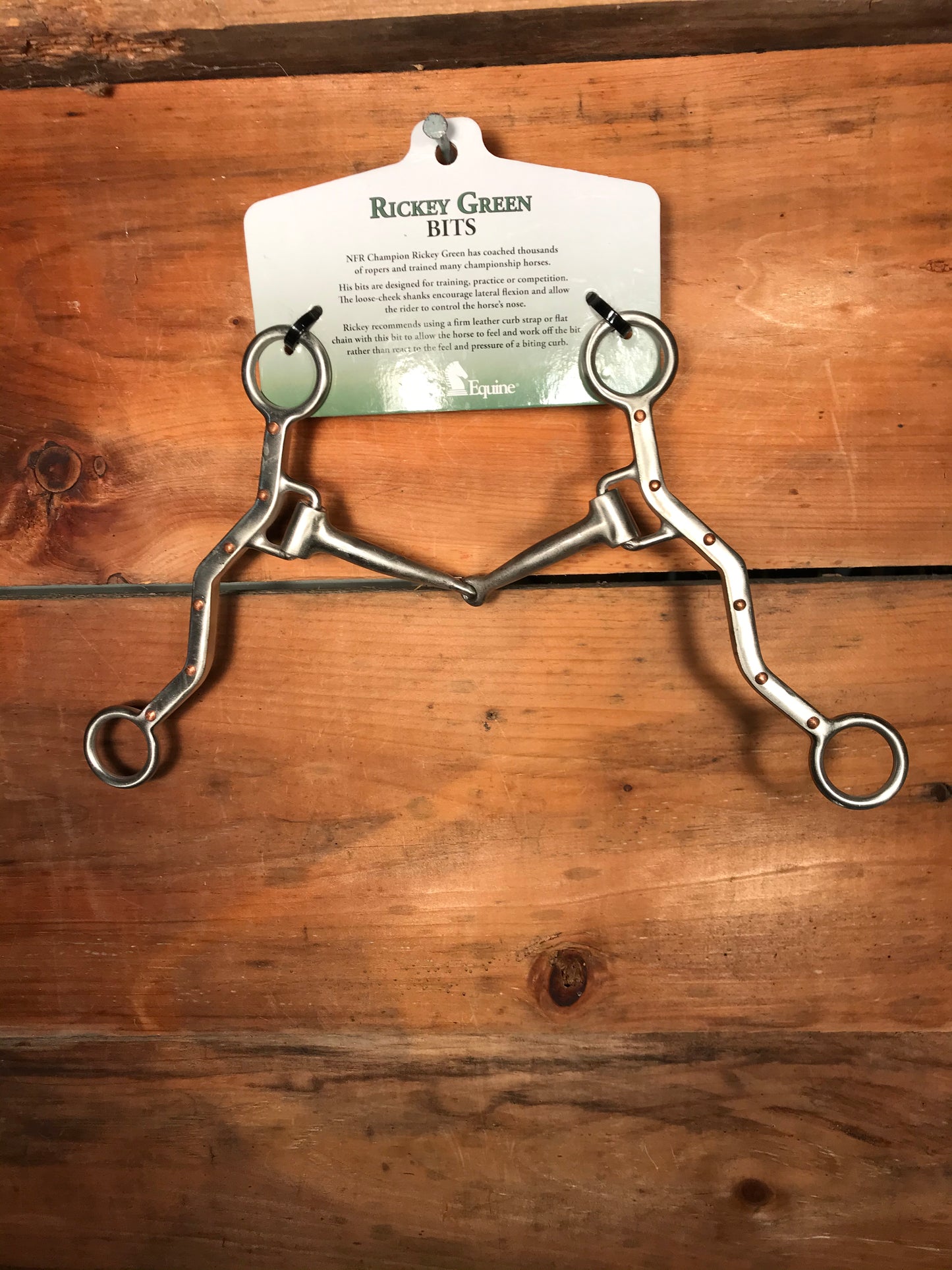 Classic Equine Ricky Green long shank snaffle