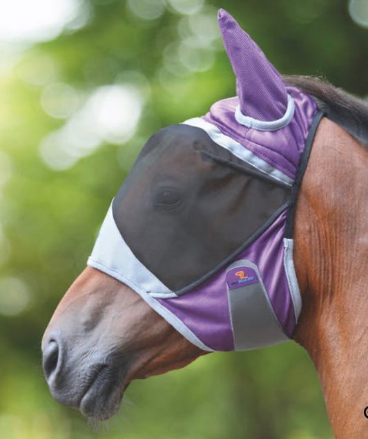 Deluxe fly guard mask with ears