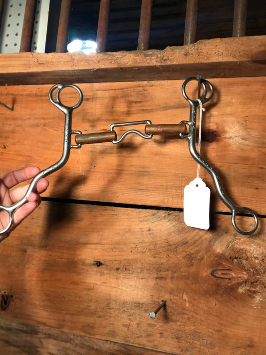 Double jointed copper shank