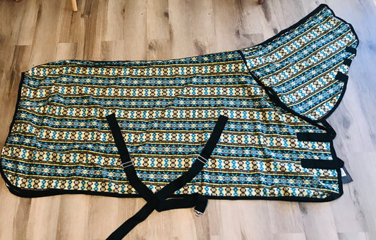 Aztec Print fleece cooler