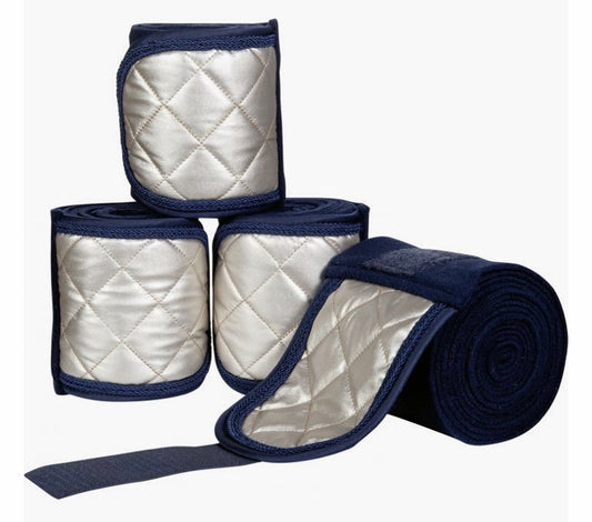 HKM navy & Gold deluxe polos