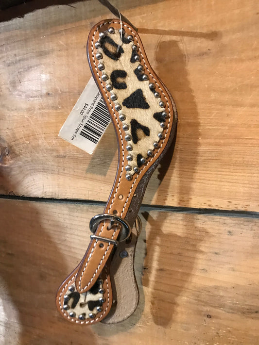 Small cheetah spur straps