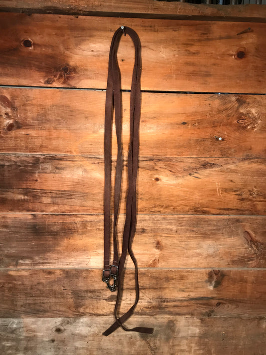 Nylon reins with snaps